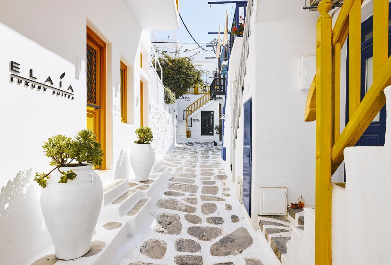Elaia Luxury Suites Mykonos Mykonos Town المظهر الخارجي الصورة
