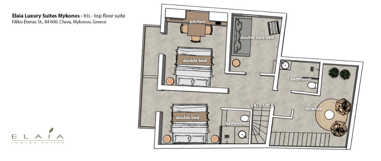 Elaia Luxury Suites Mykonos Mykonos Town المظهر الخارجي الصورة
